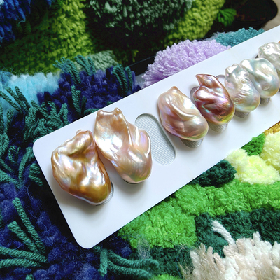 超大异形巴洛克裸珠天然珍珠