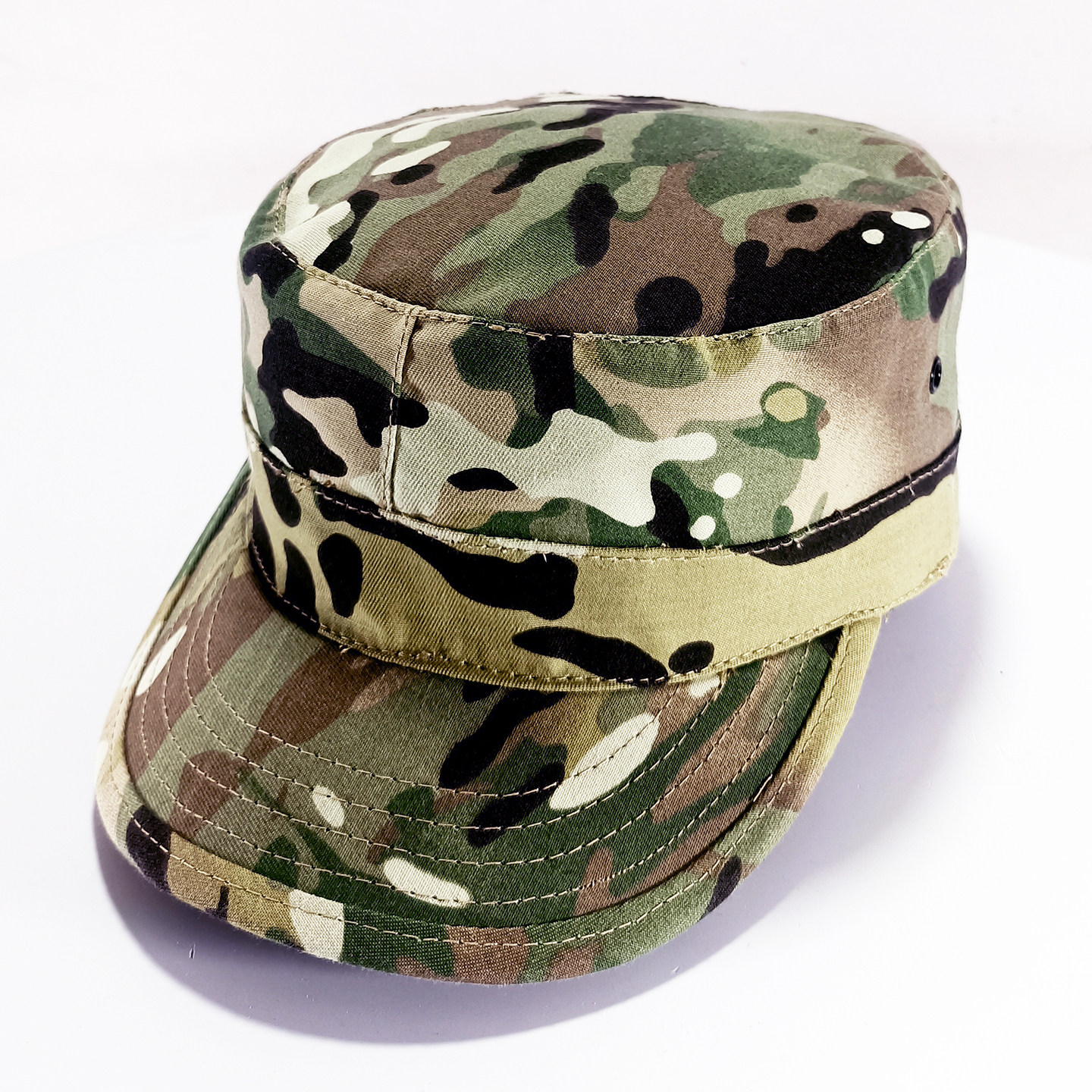 户外军迷美式调节CP迷彩小兵帽子战术作训帽男款大头围棒球鸭舌帽