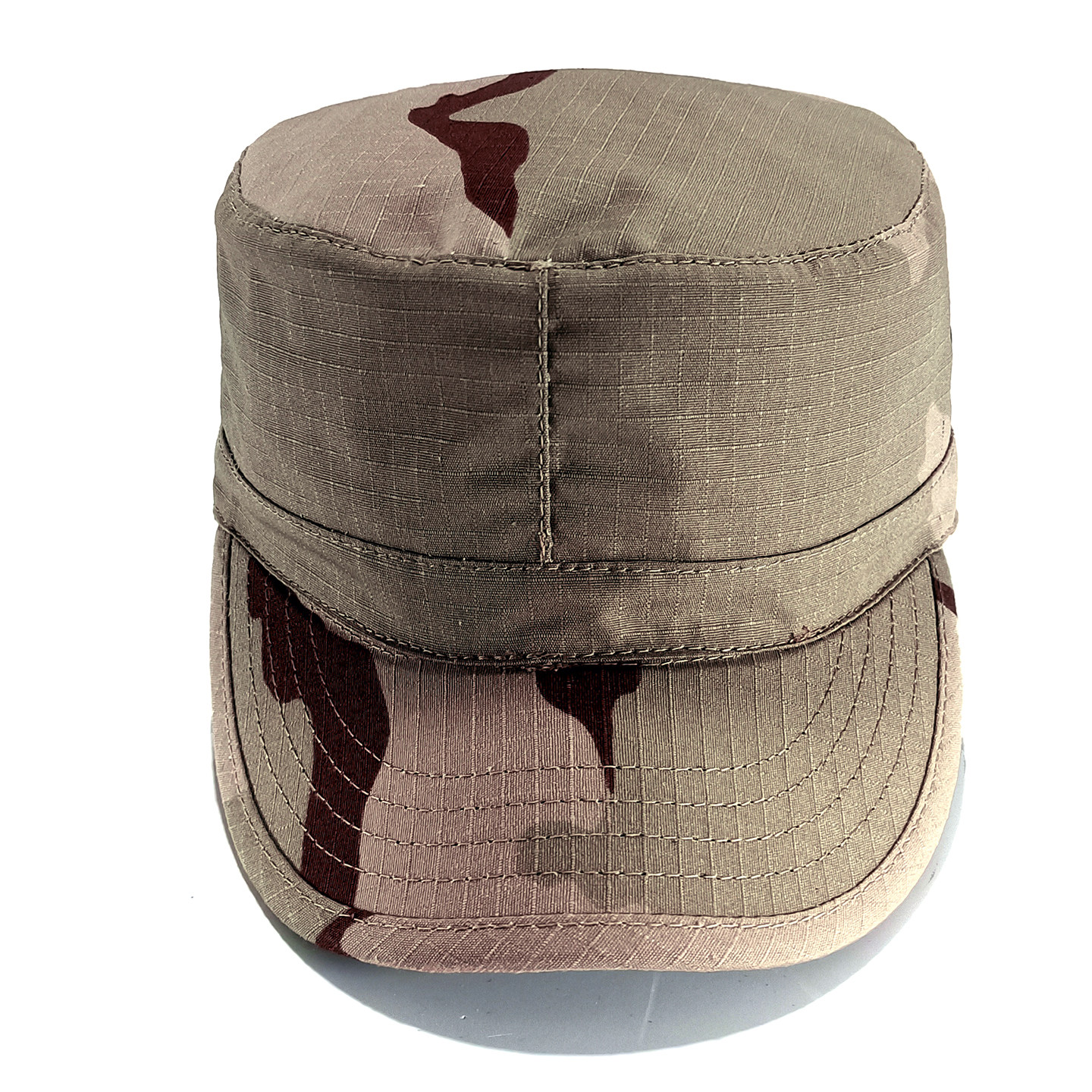 军迷美式调节三沙迷彩小兵帽子战术作训男款定制大头围棒球鸭舌帽