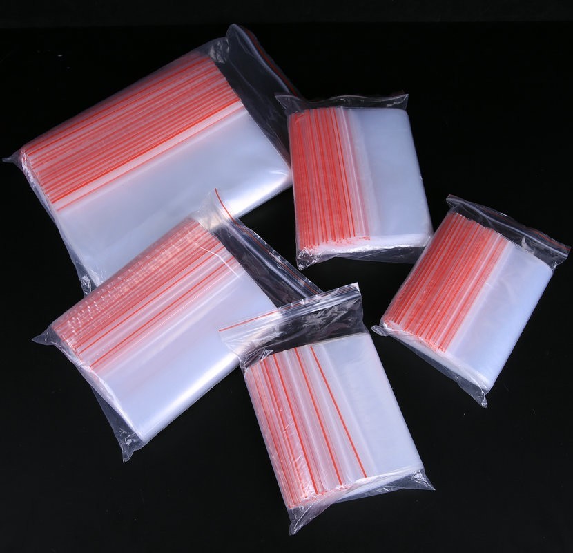 PE2号6*9*5丝自封袋 夹链袋 密封袋 饰品包装袋 元件防水袋 100个