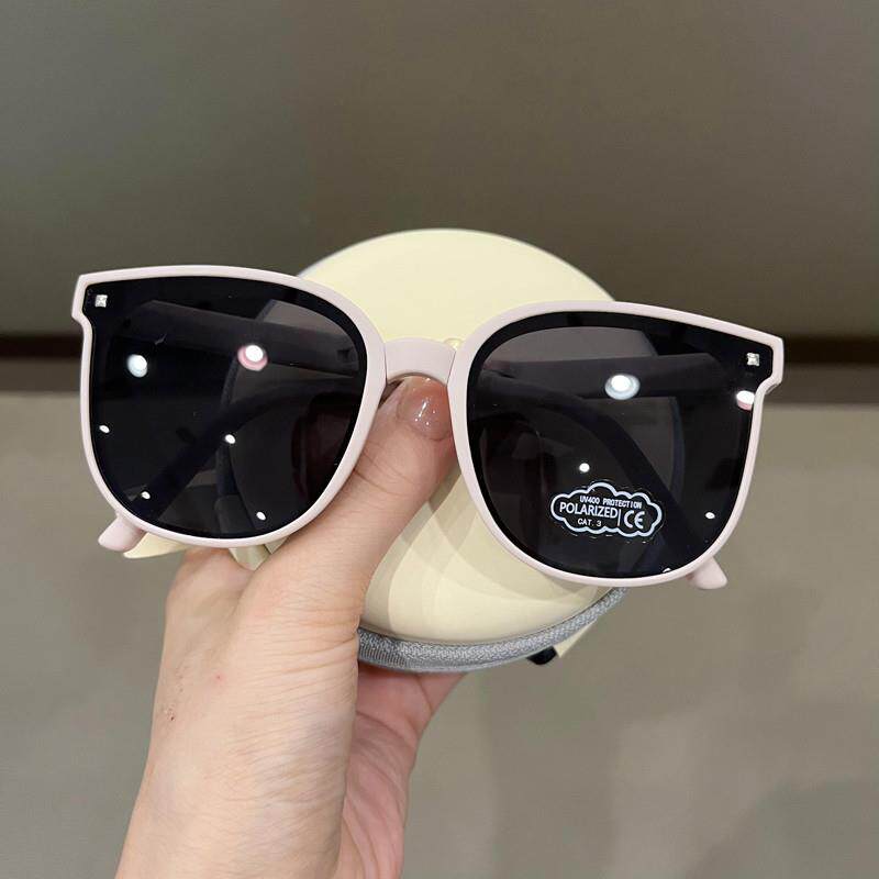 法国MIWEIKE 儿童时尚折叠太阳镜偏光墨镜中大童硅胶眼镜小孩眼镜