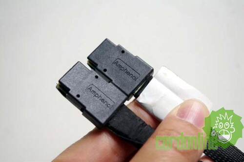 安费诺Amphenol Minisas to Minisas sff8087 35cm 45cm 80cm