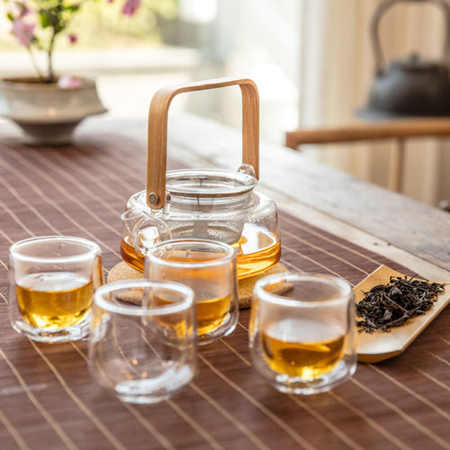 sohome玻璃套装礼盒茶壶泡茶分离茶水电陶炉功夫茶具原创设计