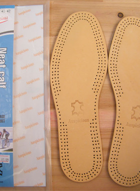 小牛皮真皮鞋垫 舒适 防臭 透气 减震 REDWING鞋垫其乐红翼推荐