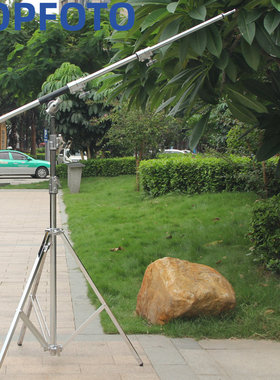 aopfoto 不锈钢脚架4.2摄影器材摄影支架 横杆顶脚架 灯架沙包