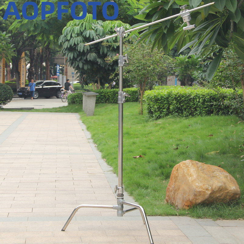 摄影魔术腿灯架c型背景架摄影支架横杆配件影视加强版全新升级