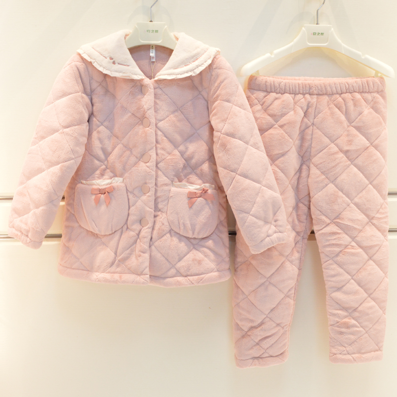 家居服睡衣女童儿童安之伴