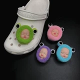 Crocs, пряжка для обуви, мультяшная милая кукла, DIY