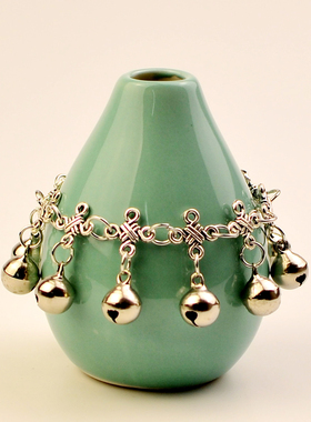 跳舞表演道具铃铛手链脚链