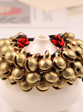 61儿童节跳舞表演铃铛手链脚链