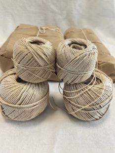 制作葡萄皂绳子装订线吊牌上蜡绳棉打蜡上浆棉线手工包蜡线绳95米