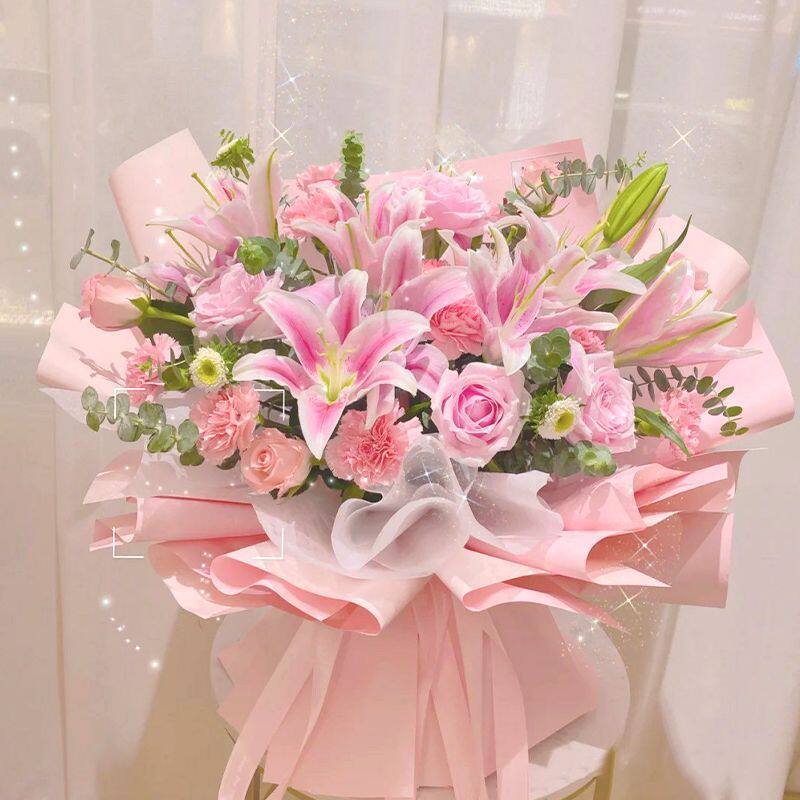 昆明教师节百合生日鲜花