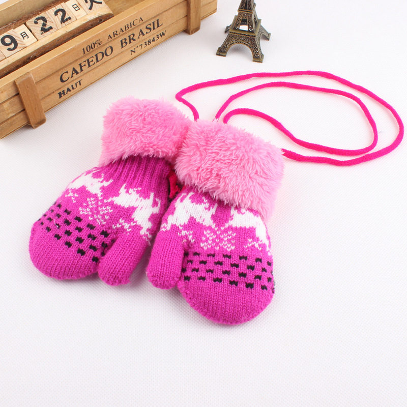 Gants pour enfants en de laine - Ref 2146665 Image 5