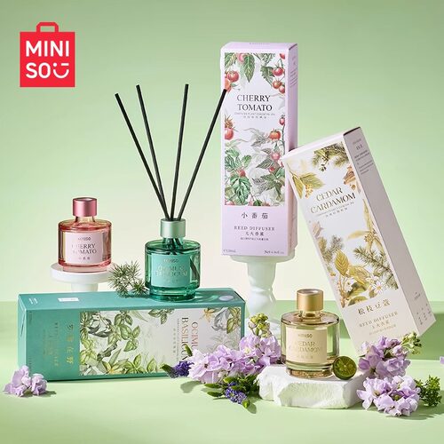 miniso名创优品植此青绿系列无火香薰持久自然淡香室内卧室香氛