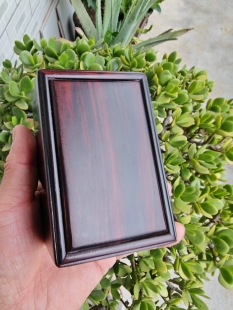 大叶紫檀首饰盒实木金银首饰收纳盒老红木文玩钱币收藏木盒子