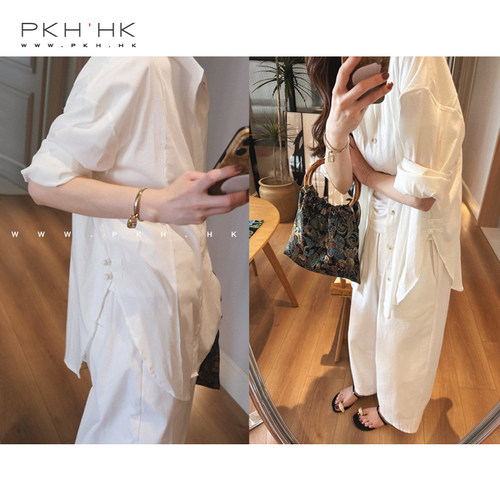 可防晒新中式盘扣通勤夏季PKH.HK