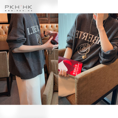 PKHHK羊绒羊毛大毛衣休闲松弛感