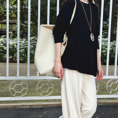 羊绒羊毛温暖慵懒宽松毛衣PKHHK