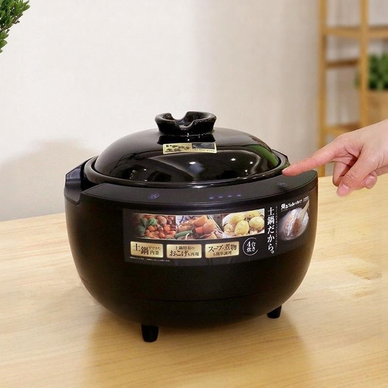 日本西哲 Sezze西哲伊贺烧陶瓷内胆无涂层电饭锅煲智能家用多功能