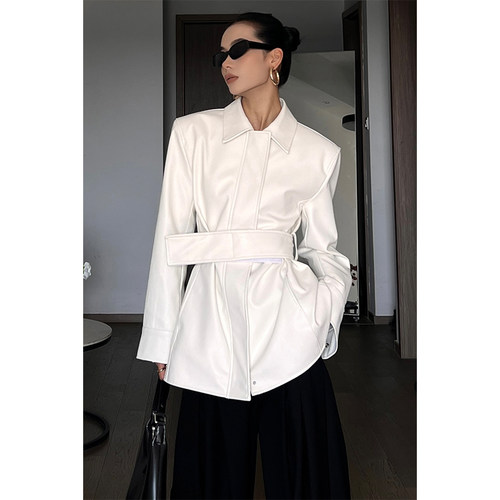 CIZZLEMORE宽松欧美常规皮衣