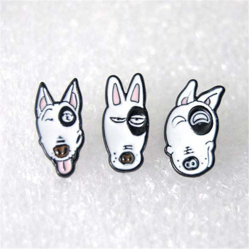 日本卡通动画片耳钉家有贱狗傻犬