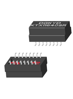 SMD ；16PIN ；KTX11640SR；100M网络变压器 =DGK