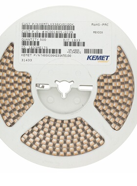T495A106M016ATE1K7 基美低阻抗钽电容 3216 10uF 16V 20% 1206