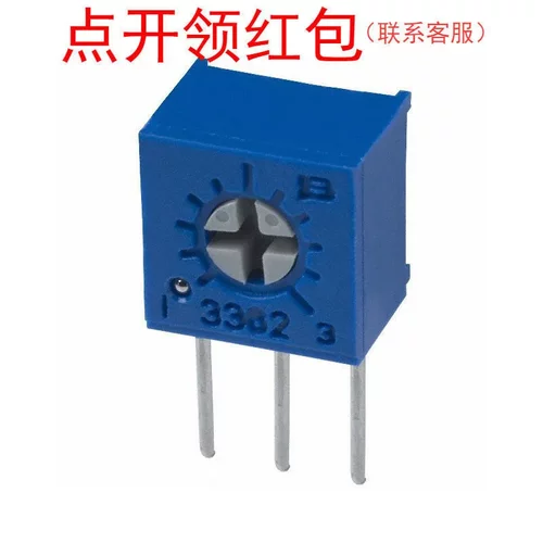 3362Z-1-104LF| 伯恩斯电位器 100kΩ ±10% 0.5W 1转,侧调,微调