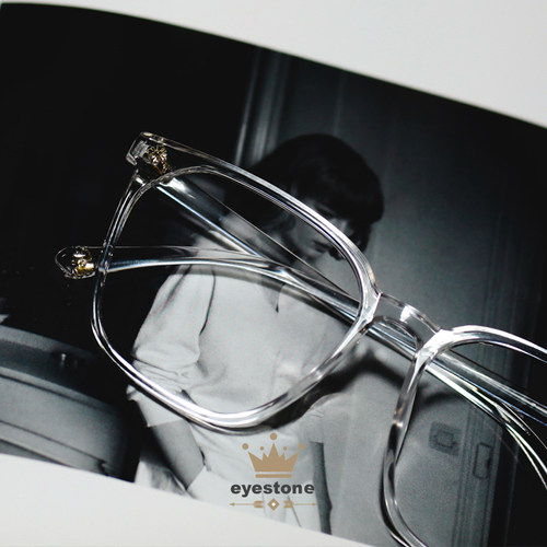 透明装饰大框显脸小眼镜框