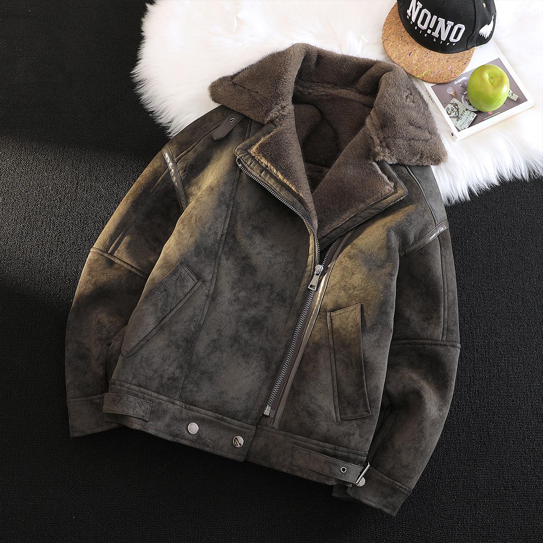 2025新款冬季皮毛一体外套