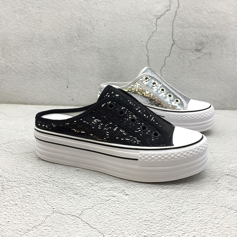 新款断码休闲风半拖鞋品牌撤柜