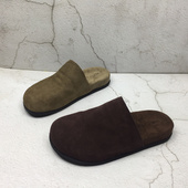 新款 外穿休闲包头平底防滑拖鞋 断码 女鞋 处理时尚 品牌撤柜2025秋季