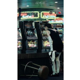 Katya 前后V领修身 针织连身超短裙黑色 knits Bias market