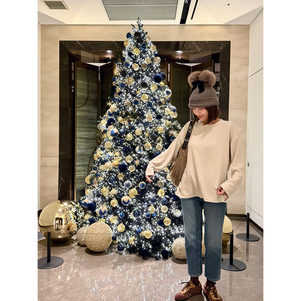 加绒加厚九分牛仔裤女