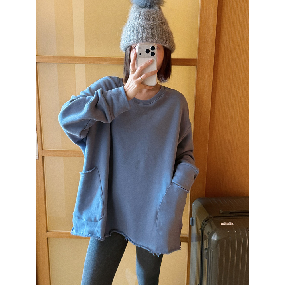 380g加厚纯棉针织卫衣