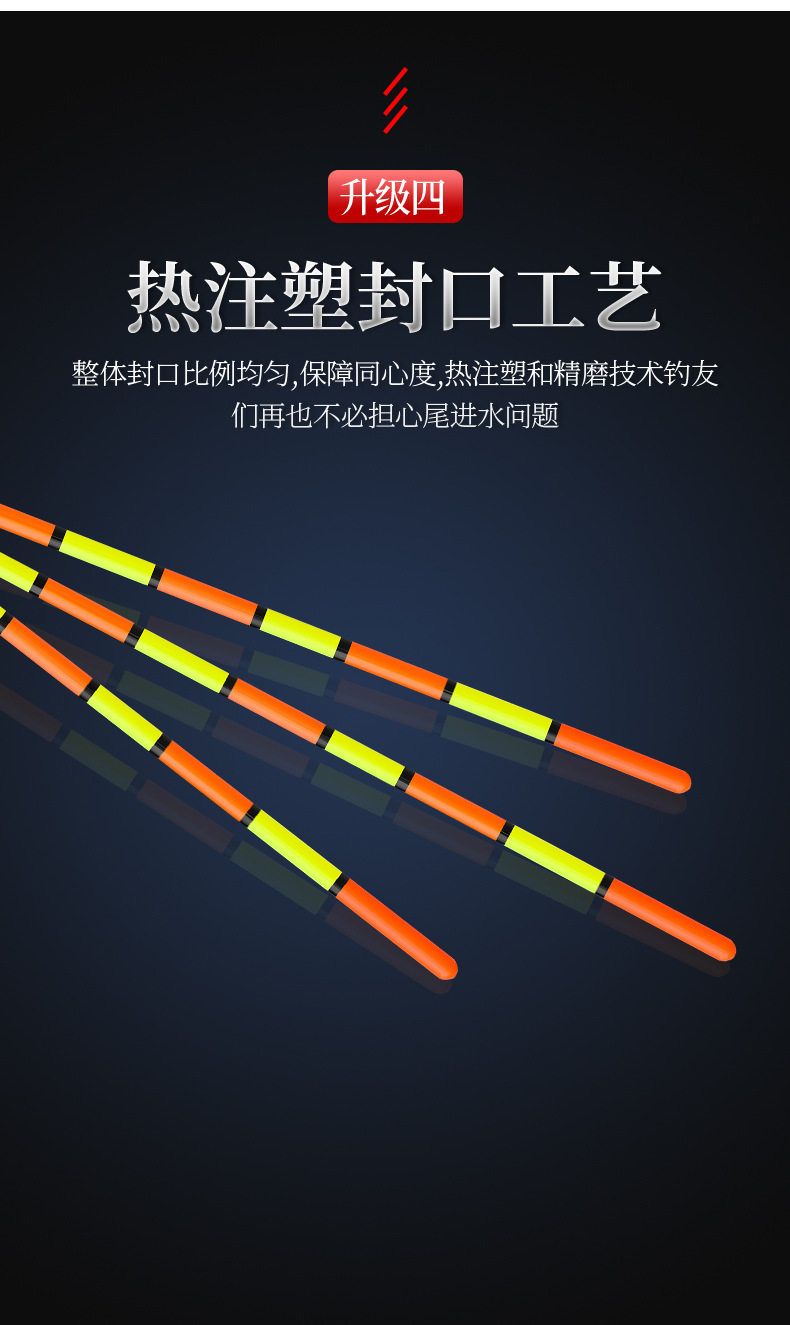 속이 빈 꼬리 물고기 찌 붕어 찌 노인을위한 대담하고 눈길을 끄는 근시 눈길을 끄는 부표 깊은 물 장거리 캐스팅 대형 물체 찌