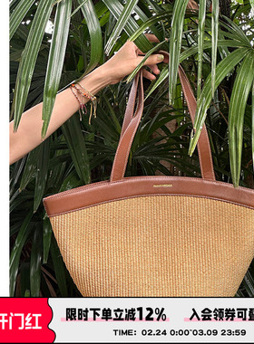 AbbottVINTAGE【新大饺子包】原创编织牛皮通勤大包单肩女包新品