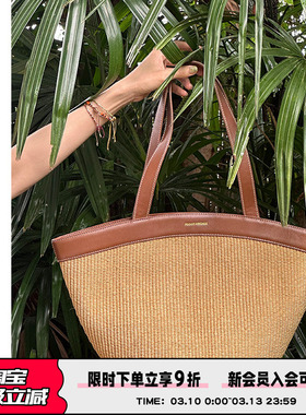 AbbottVINTAGE【新大饺子包】原创编织牛皮通勤大包单肩女包新品