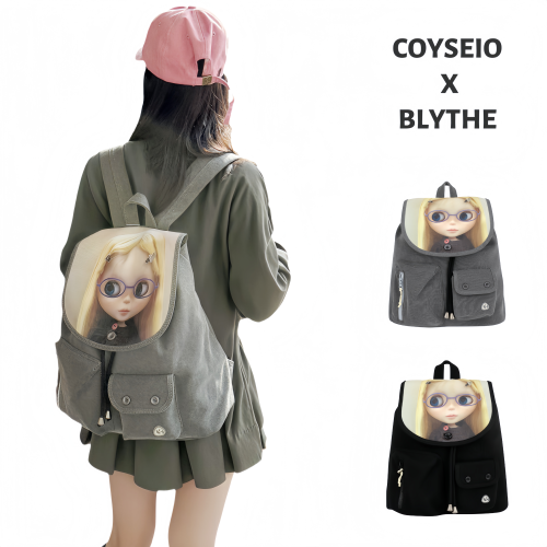 COYSEIO联名卡通大眼娃娃双肩包