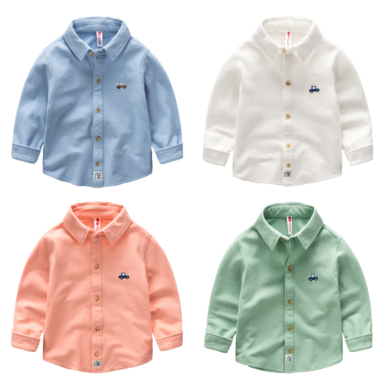 Chemise garcon à manche longue - Ref 2075617 Image 1