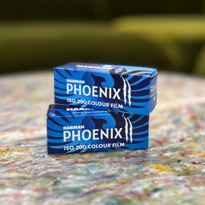 HARMAN\哈曼 PHOENIX200蓝凤凰 RED125 36esp135/120彩色负片胶卷