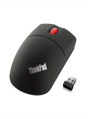 联想ThinkPad笔记本电脑 经典小黑无线鼠标 激光鼠标0A36193
