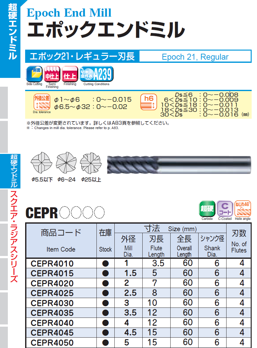 日立铣刀cepr4040/4050-th 原装正品