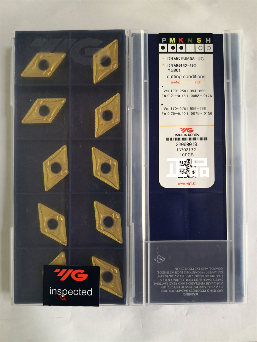 DNMG150608-UG YG801.  YG刀片刀粒原装正品