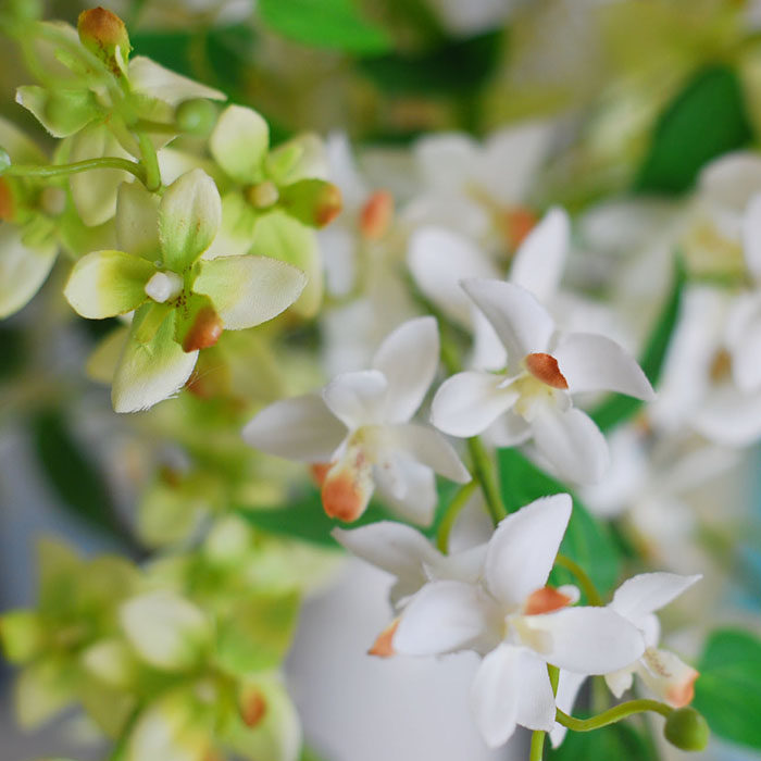 长枝仿真假兰花绢花 DIY头饰胸饰配件 拍摄道具家居客厅摆放,家居饰品,仿真花/假花,淘宝优惠券,粉丝福利购,淘宝优惠卷