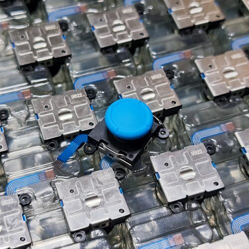 蓝色NS手柄摇杆任天堂