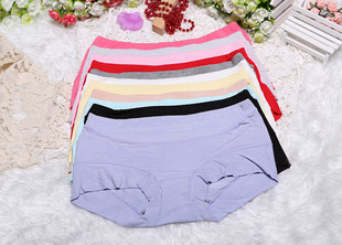 3060莫代尔中腰舒适无痕士透气内裤 4条 班郦雅内裤 正品 本命年 包邮