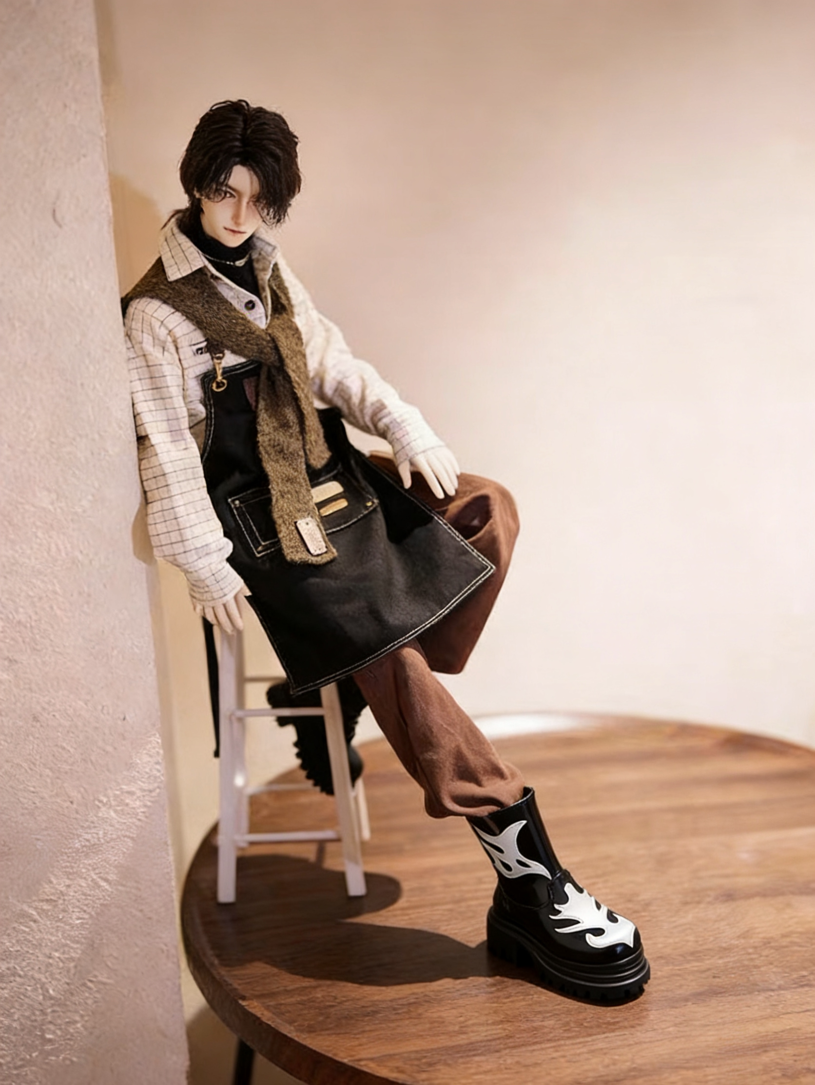 【现货】BJD75叔长靴 IDBJD娃衣