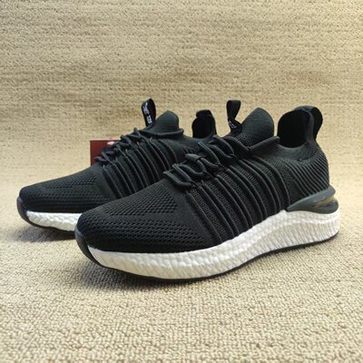 女士春夏新款飞织透气鞋面高弹爆米花轻便舒适休闲运动鞋防滑女鞋