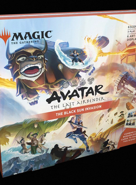 【莎莎的小窝】万智牌Avatar:The black sun invasion场景盒 英文